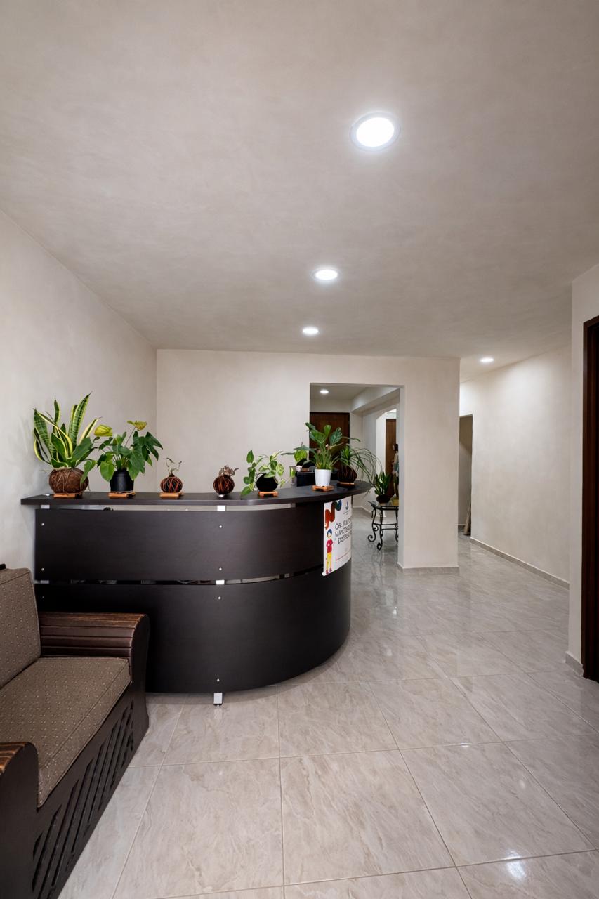 Recepción de la clínica